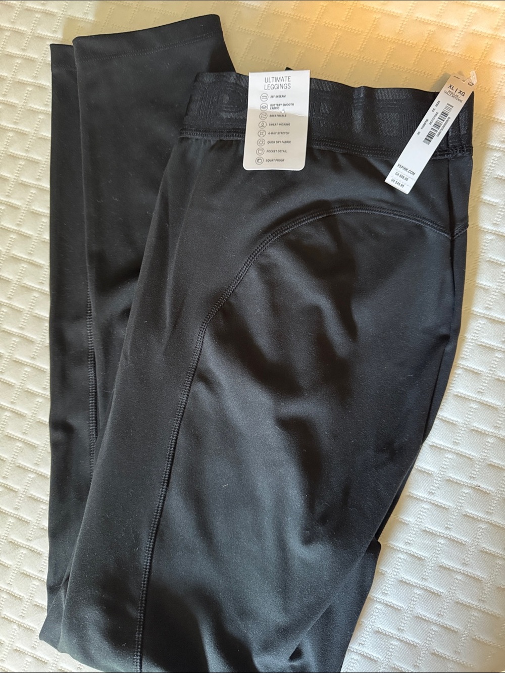 PINK Victoria's Secret Ultimate Leggings - Black